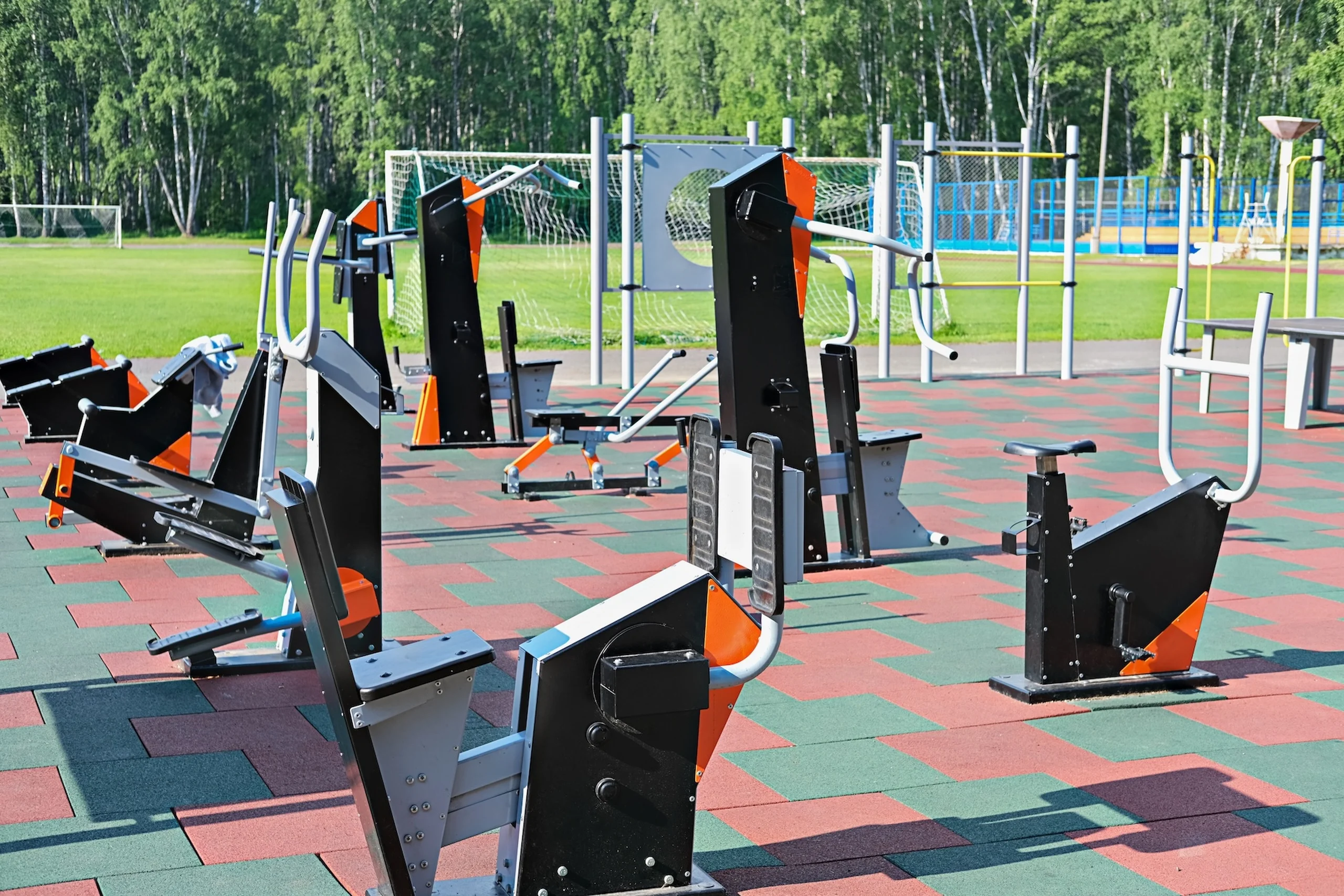 Köztéri fitneszgépek