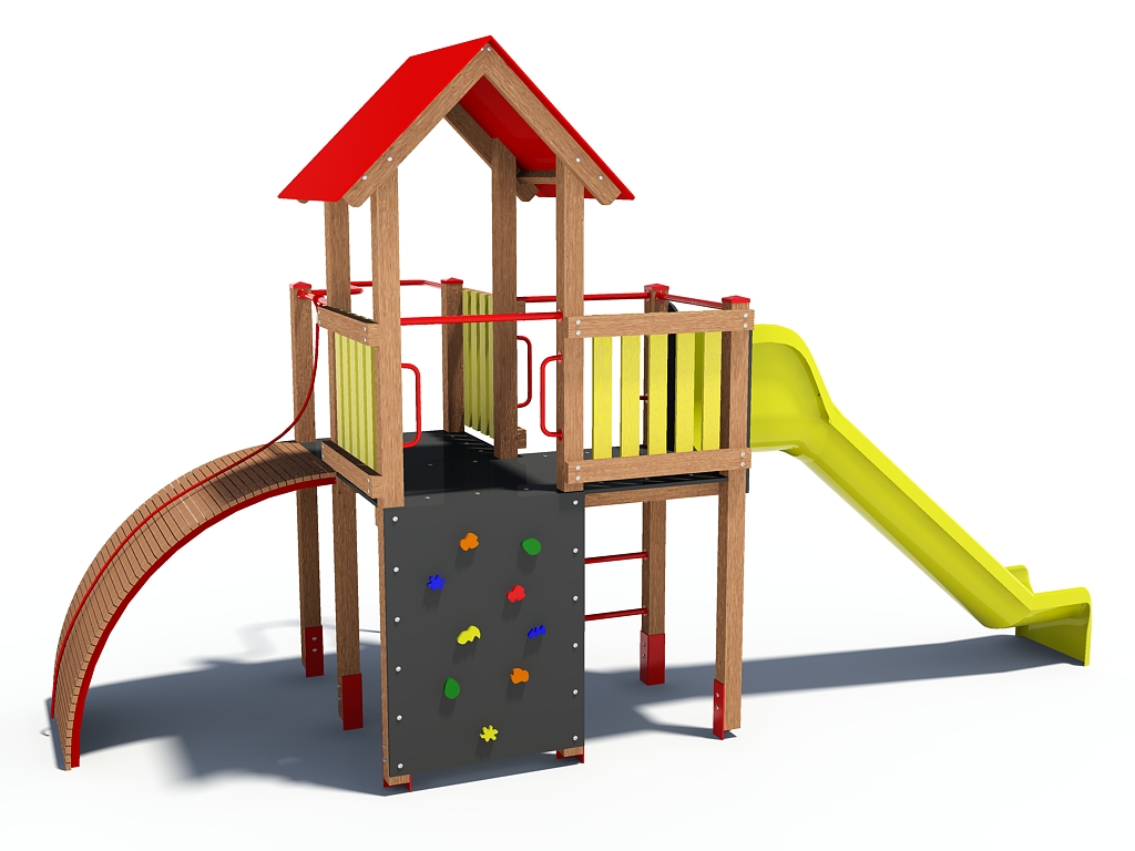 Közepes saroktorony